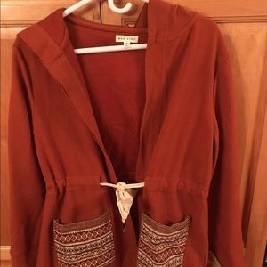 Tie jacket from a boutique store